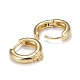 Brass Hoop Earrings US-EJEW-K083-33G-2
