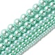 Dyed Glass Pearl Round Beads Strands US-HY-X0001-01-4