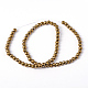 Non-Magnetic Synthetic Hematite Beads Strands US-G-G091-6mm-1-3