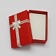 Valentines Day Wife Gifts Packages Cardboard Jewelry Set Boxes with Bowknot and Sponge Inside US-CBOX-R013-1-2