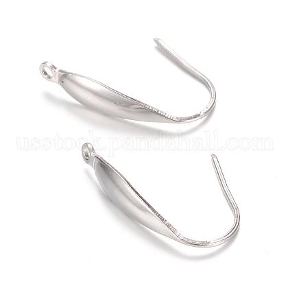 304 Stainless Steel Earring Hooks US-STAS-R089-02-1