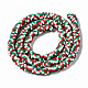 Handmade Polymer Clay Beads Strands US-CLAY-N008-010-H24-3