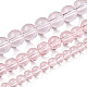 Transparent Glass Beads Strands&nbsp;US-GLAA-T032-T6mm-10-4