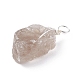 Natural Gemstone Pendants US-PALLOY-JF01389-02-4