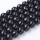 Natural Black Onyx Beads Strands US-G-E145-10mm-3B-1