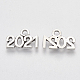 Tibetan Style Alloy Charms US-TIBE-T010-36AS-RS-2