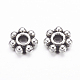 Tibetan Style Alloy Daisy Spacer Beads US-LF0991Y-2