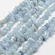 Natural Aquamarine Beads Strands US-G-F328-32-1