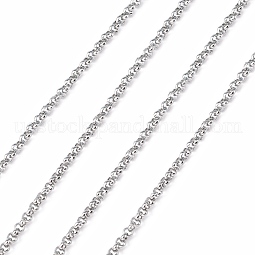 304 Stainless Steel Rolo Chains US-CHS-R006-2mm