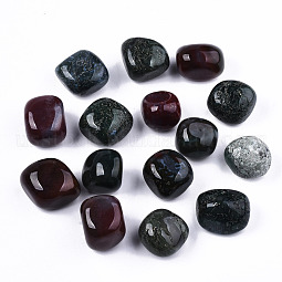 Natural Moss Agate Beads US-G-N332-011