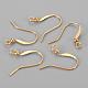 Brass French Earring Hooks US-KK-Q369-G-1