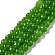 Natural & Dyed Malaysia Jade Bead Strands US-G-A146-6mm-A28-6