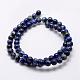Natural Lapis Lazuli Beads Strands US-G-A163-07-8mm-5