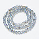 Electroplate Glass Beads Strands US-EGLA-A034-J10mm-I05-2