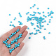 Baking Paint Glass Seed Beads US-SEED-S003-K10-4