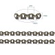 Brass Cable Chains US-CHC-034Y-AB-NF-6