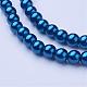 Glass Pearl Beads Strands US-HY-8D-B72-2