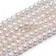 Natural Cultured Freshwater Pearl Beads Strands US-A23WZ011-2