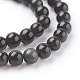 Natural Obsidian Beads Strands US-G-G099-4mm-24-3