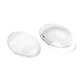 Transparent Oval Glass Cabochons US-GGLA-R022-40x30-3