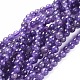 Natural Amethyst Beads Strands US-X-G-I256-02C-1