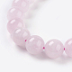 Natural Rose Quartz Beads Strands US-G-C076-10mm-3-3