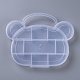 11 Compartments Bear Plastic Storage Box US-CON-P006-01-1