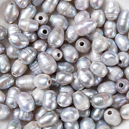Large Hole Pearl Beads US-PEAR-R064-02
