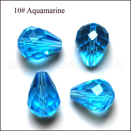 Imitation Austrian Crystal Beads US-SWAR-F062-12x10mm-10-1