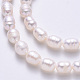 Natural Cultured Freshwater Pearl Beads Strands US-PEAR-I003-05-4