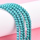 Synthetic Turquoise Beads Strands US-TURQ-G106-4mm-02E-4