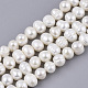 Natural Cultured Freshwater Pearl Beads Strands US-PEAR-Q015-032A-01-1