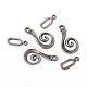 Tibetan Style Alloy Hook Clasps US-X-LF5077Y-3