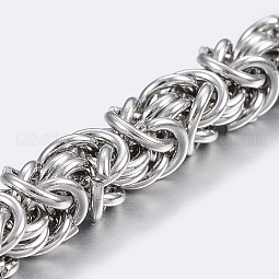 304 Stainless Steel Byzantine Chain US-STAS-P197-066P