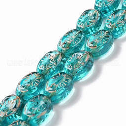 Transparent Glass Beads Strands US-GLAA-F114-05C