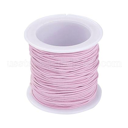 1mm Pink Elastic Cord string 21M/68ft Spool #1921-16