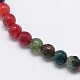 Natural Agate Round Beads Strand US-G-L084-6mm-08-2