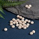 Natural Unfinished Wood Beads US-WOOD-S651-8mm-LF-4