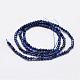 Natural Lapis Lazuli Beads Strands US-G-K185-01-2