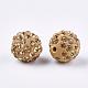 Pave Disco Ball Beads US-RB-S250-12mm-6-2