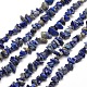 Natural Lapis Lazuli Chip Bead Strands US-G-M205-14-1