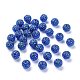 Chunky Resin Rhinestone Bubblegum Ball Beads US-RESI-A001-2-2