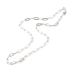 304 Stainless Steel Cable Chain Necklaces US-NJEW-JN03628-03-2