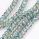 Electroplate Glass Beads Strands US-GLAA-K027-FR-A02-1