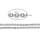 304 Stainless Steel Rolo Chains US-STAS-O076-09-2