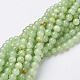 Natural Flower Jade Beads Strands US-GSR8mmC193-2