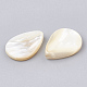 Natural White Shell Beads US-SHEL-T005-04-2
