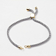 Nylon Twisted Cord Bracelet Making US-MAK-K007-G-2