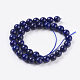Natural Lapis Lazuli Beads Strands US-G-G087-6mm-2