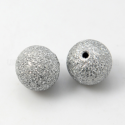 Aluminum Textured Beads US-ALUM-A002-6mm-1